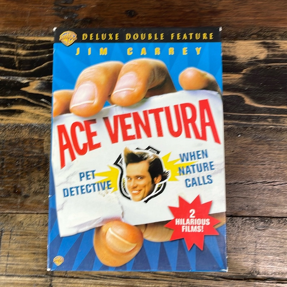 Ace Ventura DVD deluxe double feature
